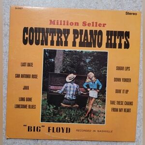 Big Floyd - Million Seller Country Piano Hits - Alshire Records
